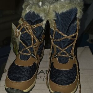 Bearpaw Marina Women's 8 Brown & Blue